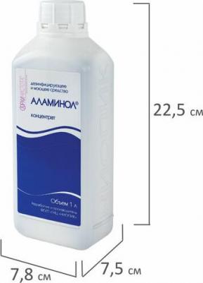 Средство Аламинол концентрат дезинфицирующее 3 л – фото 5