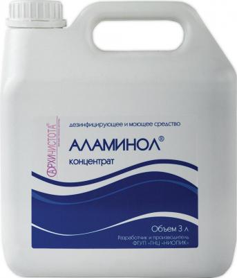 Средство Аламинол концентрат дезинфицирующее 3 л – фото 6