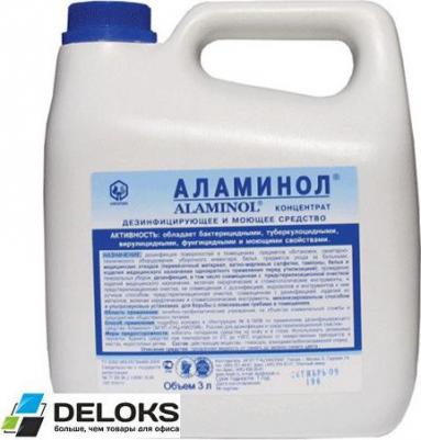 Средство Аламинол концентрат дезинфицирующее 3 л – фото 9