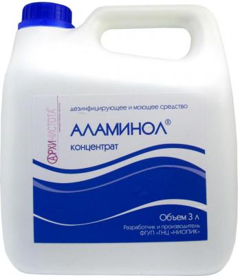 Средство Аламинол концентрат дезинфицирующее 3 л – фото 13