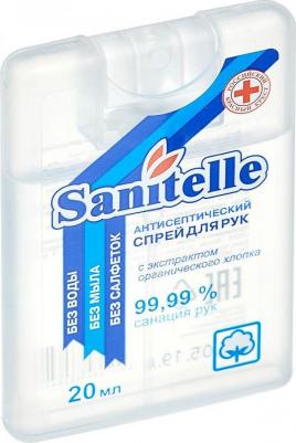 Спрей антисептический 20мл. 6шт/уп с экстр. орг хлопка 0020-ШБ – фото 8