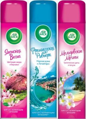 Освежитель воздуха Мальдивские мечты Тропические цеветы и Пачули 290 мл – фото 12