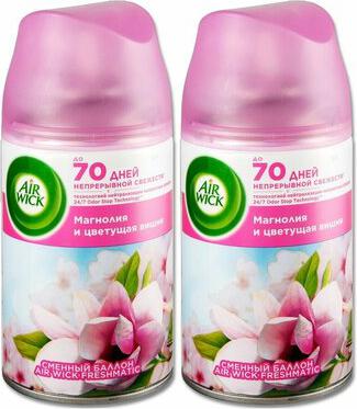 Сменный баллон для автоматического освежителя Магнолия и цветущая вишня 250 мл – фото 2