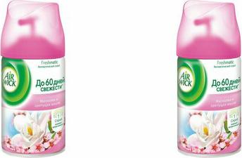 Сменный баллон для автоматического освежителя Магнолия и цветущая вишня 250 мл – фото 5