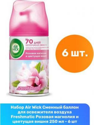 Сменный баллон для автоматического освежителя Магнолия и цветущая вишня 250 мл – фото 16