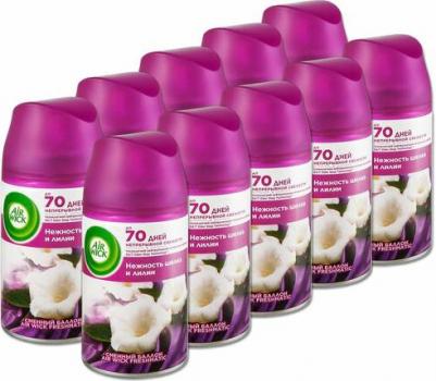 Сменный баллон для автоматического освежителя Нежность шелка и лилии 250 мл – фото 3