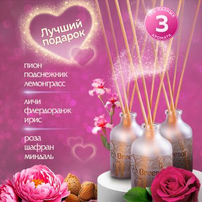 Набор Ароматизатор для дома Aromа Sphere Страсть, чувства, грезы 3 шт