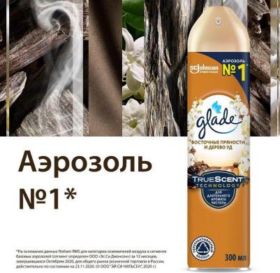 Освежитель воздуха "Восточные пряности и дерево уд", аэрозоль, 300 мл – фото 5