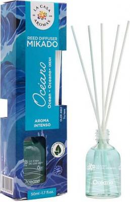 Аромадиффузор Жидкий ароматизатор для воздуха с палочками MIKADO. "Океан" 50.0 – фото 3
