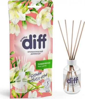 Диффузор ароматический Aroma Diff, 50 мл, букет цветов – фото 14
