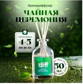Диффузор ароматический Aroma Diff, 50 мл, чайная церемония 4610051402645 – фото 2