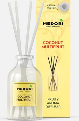 Аромадиффузор COCONUT MULTIFRUIT - диффузор с палочками для дома – фото 3