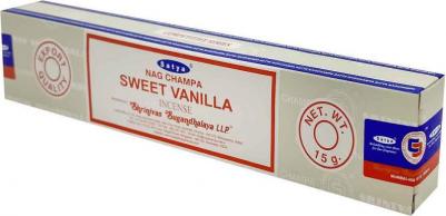 Ароматические палочки / Благовония "Сатья Сладкая ваниль / Sweet Vanilla " / Ароматы для дома – фото 3