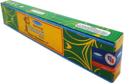 Благовония Пачули Сатья (Natural Patchouli incense ) 15г/12 шт коробка – фото 6