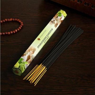 Благовония "Привлечение клиентов", 20 палочек в упаковке, шестигранник 4887878 – фото 2