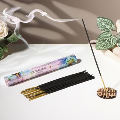 Благовония "Спокойствие", 20 палочек в упаковке, шестигранник – фото 2