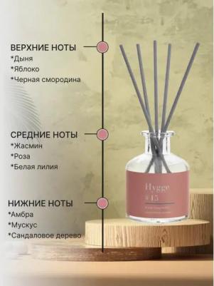 Диффузор ароматический "Hygge", 50 мл, сандаловое дерево – фото 1