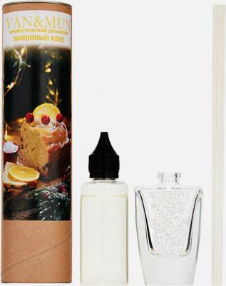 Аромадиффузор Ароматический диффузор Лимонный кекс с палочками для дома и офиса 45.0