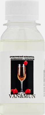 Аромадиффузор Ароматический наполнитель для диффузора Шампанское с клубникой 50.0