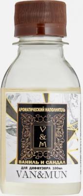 Аромадиффузор Ароматический наполнитель для диффузора Ваниль и Сандал 100.0