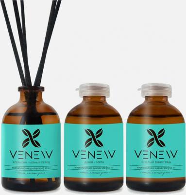 Аромадиффузор Набор ароматических диффузоров для дома 1.0