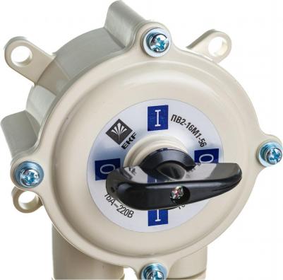 Выключатель пакетный 1-кл. 16А IP56 ПВ2-16 М1 пл. беж. pv-2-16-4