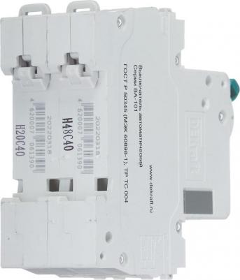 Выключатель автоматический SE DEKraft ВА-101, 2 полюса, С, 25 А, 4.5 кА, 11068DEK – фото 8