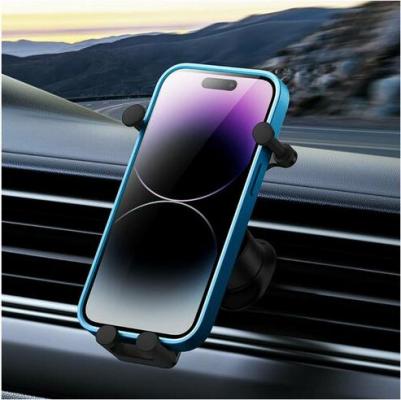 Автодержатель универсальный Stable Gravitational Wireless Charger Car 15W, в воздуховод, SUWX030001, черный – фото 3