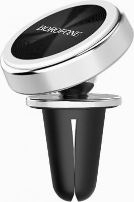 Автомобильный держатель в дефлектор магнитный BH6 Platinum - Серебристый – фото 3