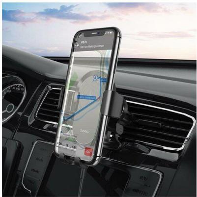 Автодержатель универсальный CA105 Guide three-axis linkage wireless charging car hold – фото 5
