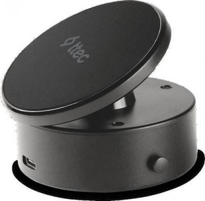 Держатель EasyDash Pro M для смартфонов, магнитный, черный [2tt40]