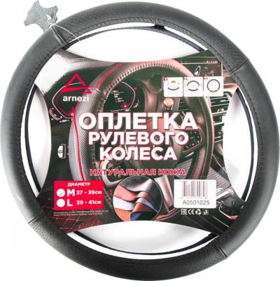 Оплётка M (37-39 См.), Натуральная Кожа, Черный арт. A0501025 – фото 1
