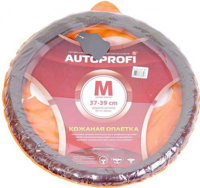 Оплетка руля AP-156 D GY M – фото 1