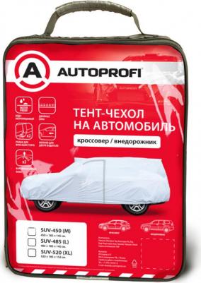 Suv-450 (M)_тент-Чехол! Кроссовер, Р-Р М 450х185х145см, Водонепрон,Двойн.Швы,2рем.Ф – фото 2