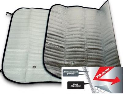 Шторка солнцезащитная (на лобовое стекло) SH-105F-M 145x70 cm – фото 1