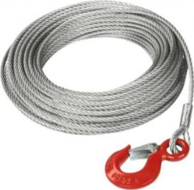 Канат со стальным сердечником MTMR 321000 предназначается для заправки в ручную рычажную лебедку GМТМ. Рассчитан на длительный срок службы, обладает