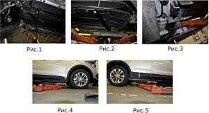 Автомобильные пороги для Hyundai Santa Fe III 2012-2018 г.в./Santa Fe Premium 2015-2016 г.в. Premium-Black – фото 4