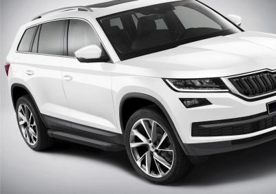 Автомобильные пороги для Skoda Kodiaq 2017-н.в. F180ALB.5102.2 – фото 2
