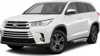 Автомобильные пороги для Toyota Highlander U50 2013-2020 г.в. Silver