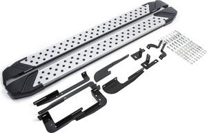 Пороги Hyundai ix35 2010-2015/Kia Sportage 2010-2015 Bmw-Style круги