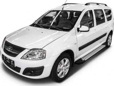 Пороги Lada Largus универсал, универсал Cross 2012 Bmw-Style круги