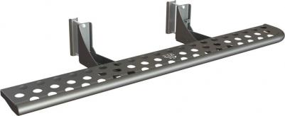 Силовые пороги предназначены для защиты кузова внедорожника как в городе, так и на бездорожье Пороги легко выдерживают подъем хай-джеком. Забраться