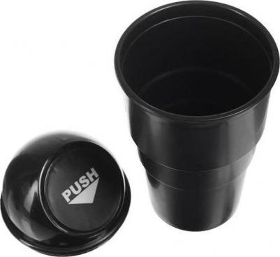 Контейнер для мусора в подстаканник, чёрный – фото 1