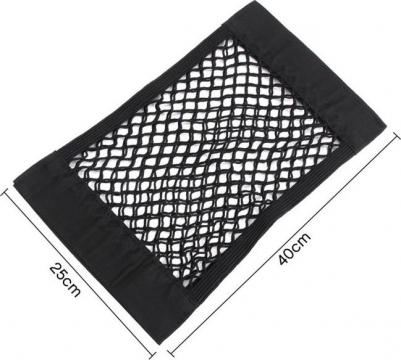 Сетка багажная для ниш, карман 25?40 см, на липкой ленте – фото 2