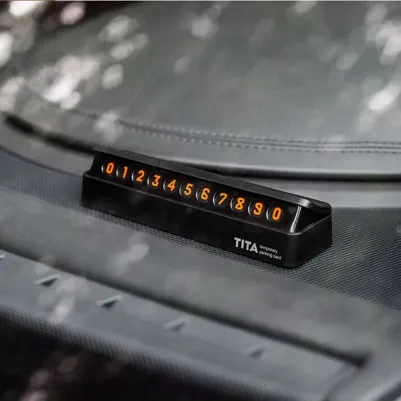Парковочная карта TITA Temporary Parking Card Black TITA-B
