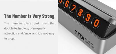 Парковочная карта TITA Temporary Parking Card Black TITA-B – фото 6