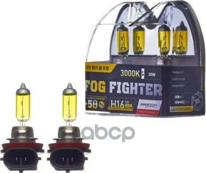Лампа H16 12v 19w (30w) 3000k Fog Fighter, Комплект 2 Шт. AB3016 – фото 2