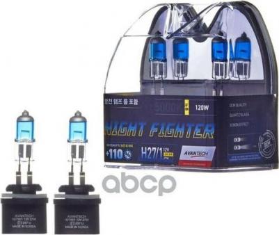 Лампа Высокотемпературная H27/1 12v 27w 5000k, Комплект 2 Шт. арт. AB5027 – фото 1