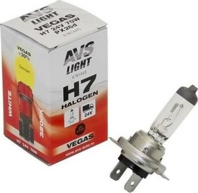 Лампа галогенная Vegas H7.24V.70W (1 шт.) – фото 3