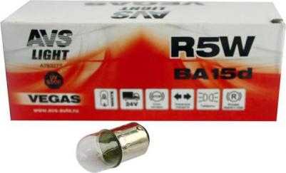 Лампа Vegas 24V. R5W (BA15d) BOX (10 шт.) – фото 1